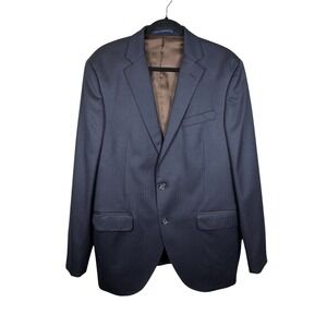 HACKETT London‎ Mayfair Blazer Mens 44R | 54R Single Breasted 2 Button Navy Wool